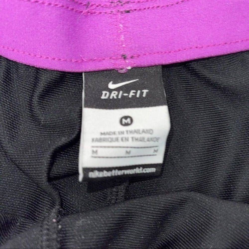 Nike Women's Violet Dri-Fit Running Shorts - Picture 7 of 12